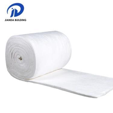 Jianda Thermal Insulation 1260 Ceramic Fiber Blanket Refractory Material for Fireproof Coating (JDTX-GC-02)