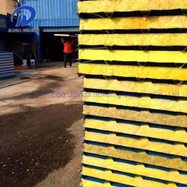 Rockwool Insulated Steel Sandwich Panels for Wall Cladding and Roof
