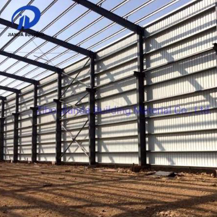 Construction Material Practical Modern Light Steel Structure Warehouse