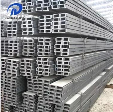 Hot Rolled Metal Channel Beams U Beam Steel