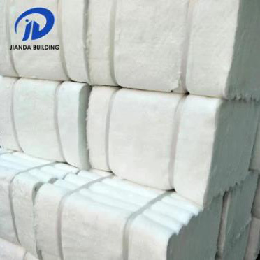 Jianda Thermal Insulation 1350 Ceramic Fiber Module Refractory Material for Folding Block Processing Materials (JDTX-GL-04)