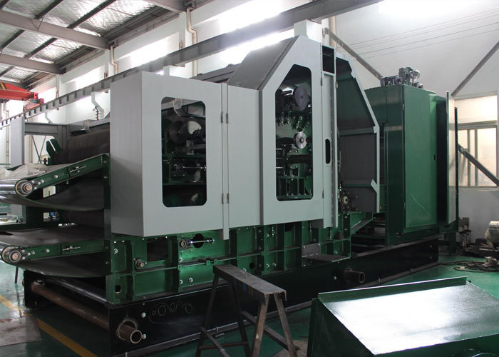 Máquina cardadora de no tejidos de alta velocidad para la línea de producción de geotextiles