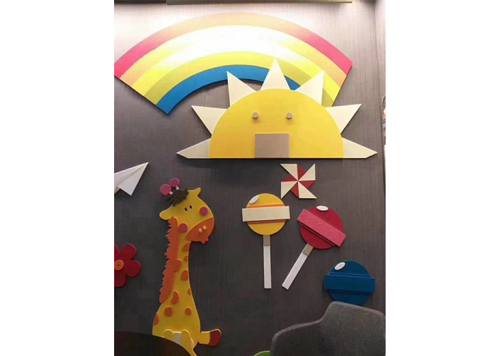 DIY Panneaux acoustiques en feutre PET à motifs spéciaux pour la décoration