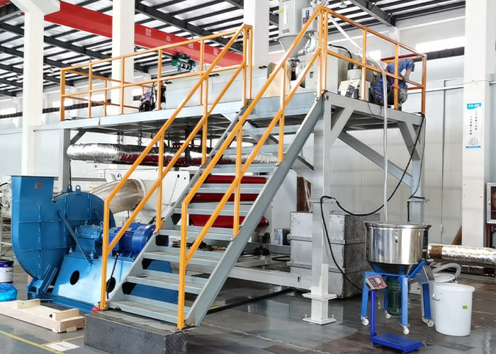 1600mm PP Spinning Nonwoven Production Line Full Automatic