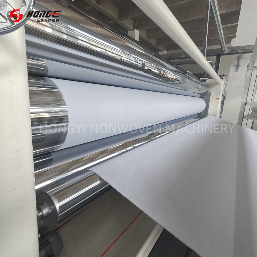 HYTG-320 HONGE High Quality Nonwoven 3-roller Ironing Machine
