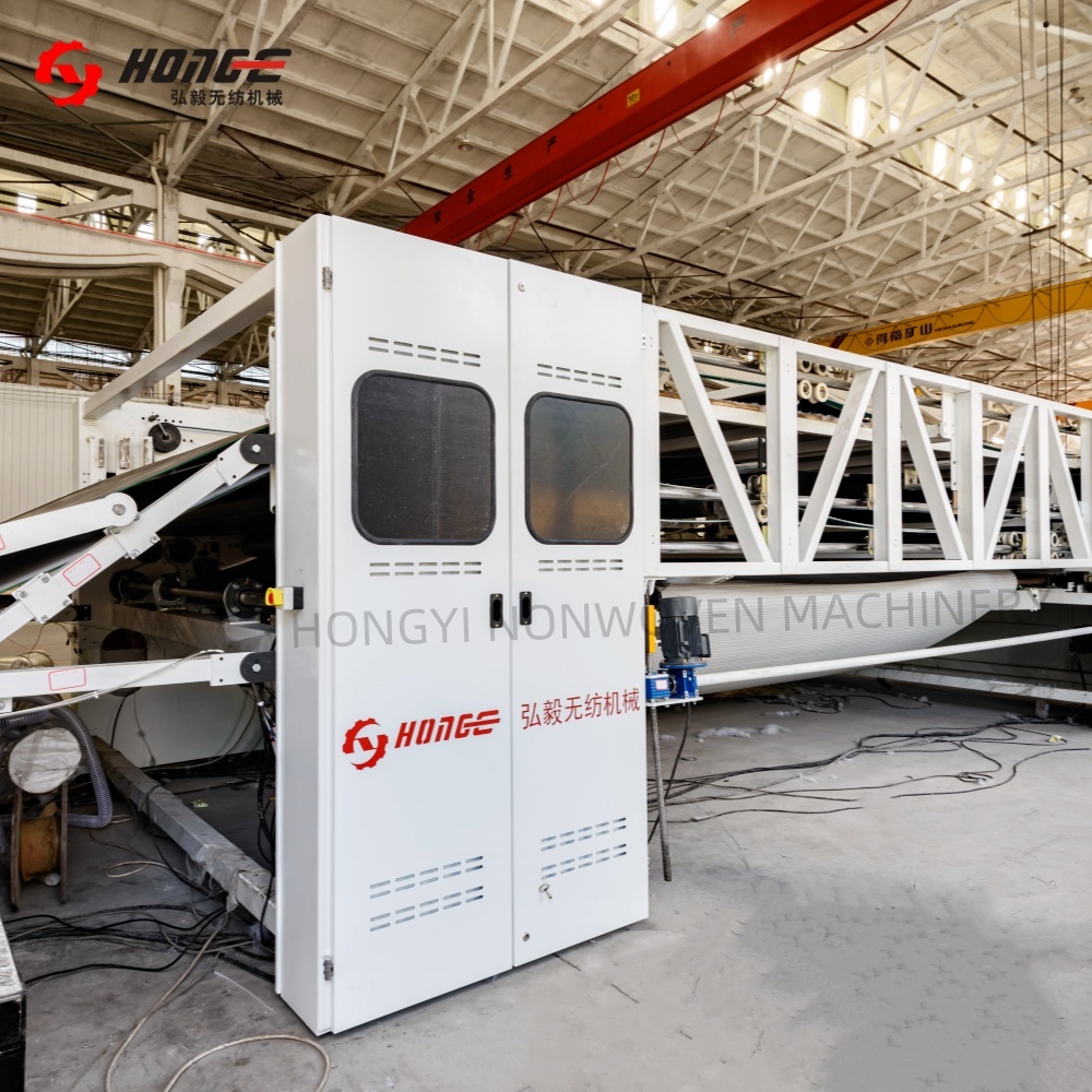 75m/Min Nonwoven Lapping Machine Large Production Capacity