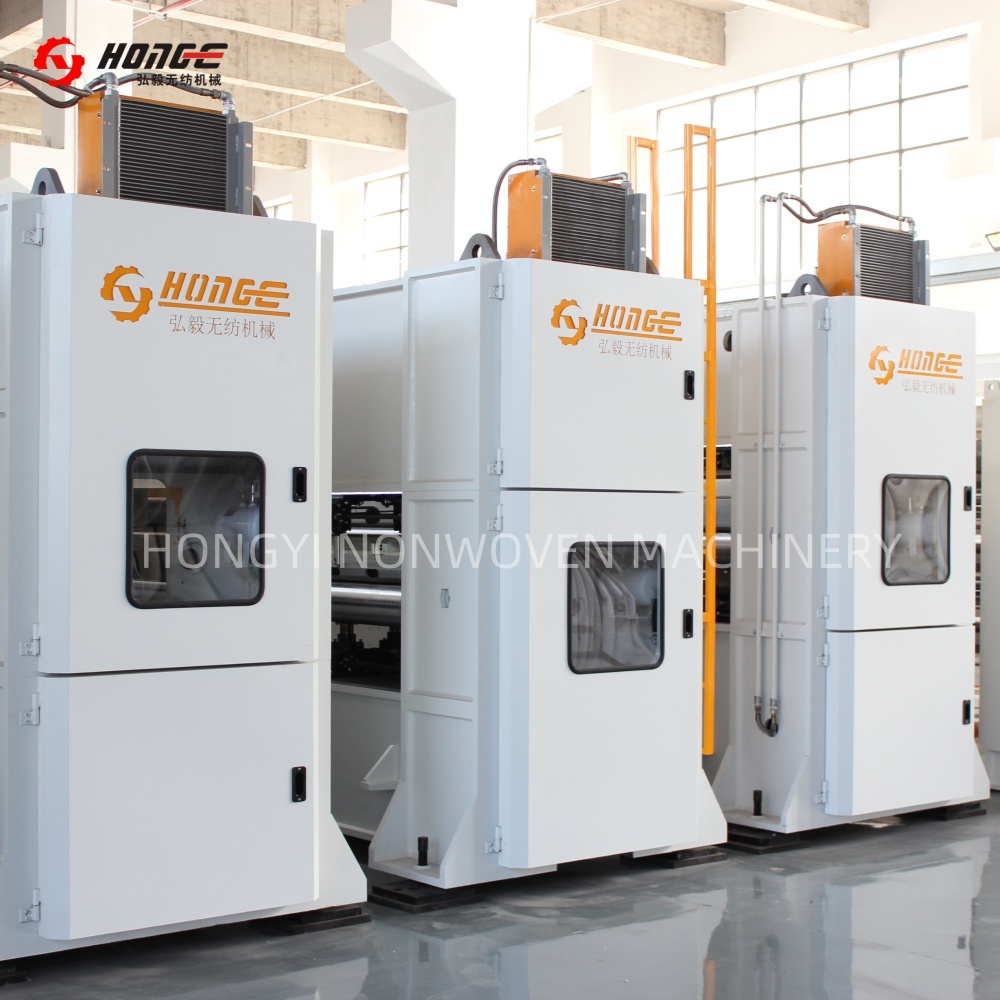 Nonwoven Needle Punching Fabric  Completely Production Line  Provide  Installation And Debugging  Service Overseas