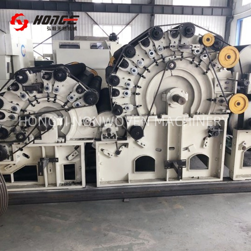 2500mm Nonwoven Carding Machine High Speed Polyester