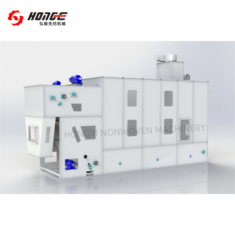 Fiber Cotton Mixing Machine , Nonwoven Converting Machinery