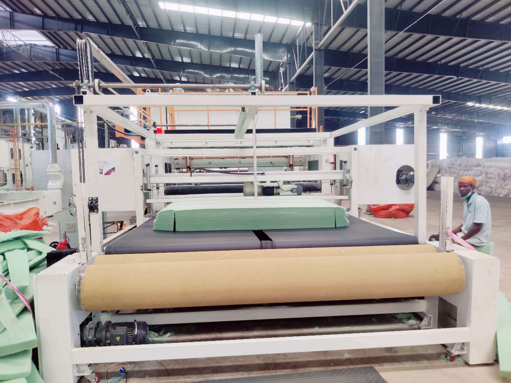 Nonwoven Soft Wadding Production Line For Mattress  Provide  Installation And Debugging  Service Overseas