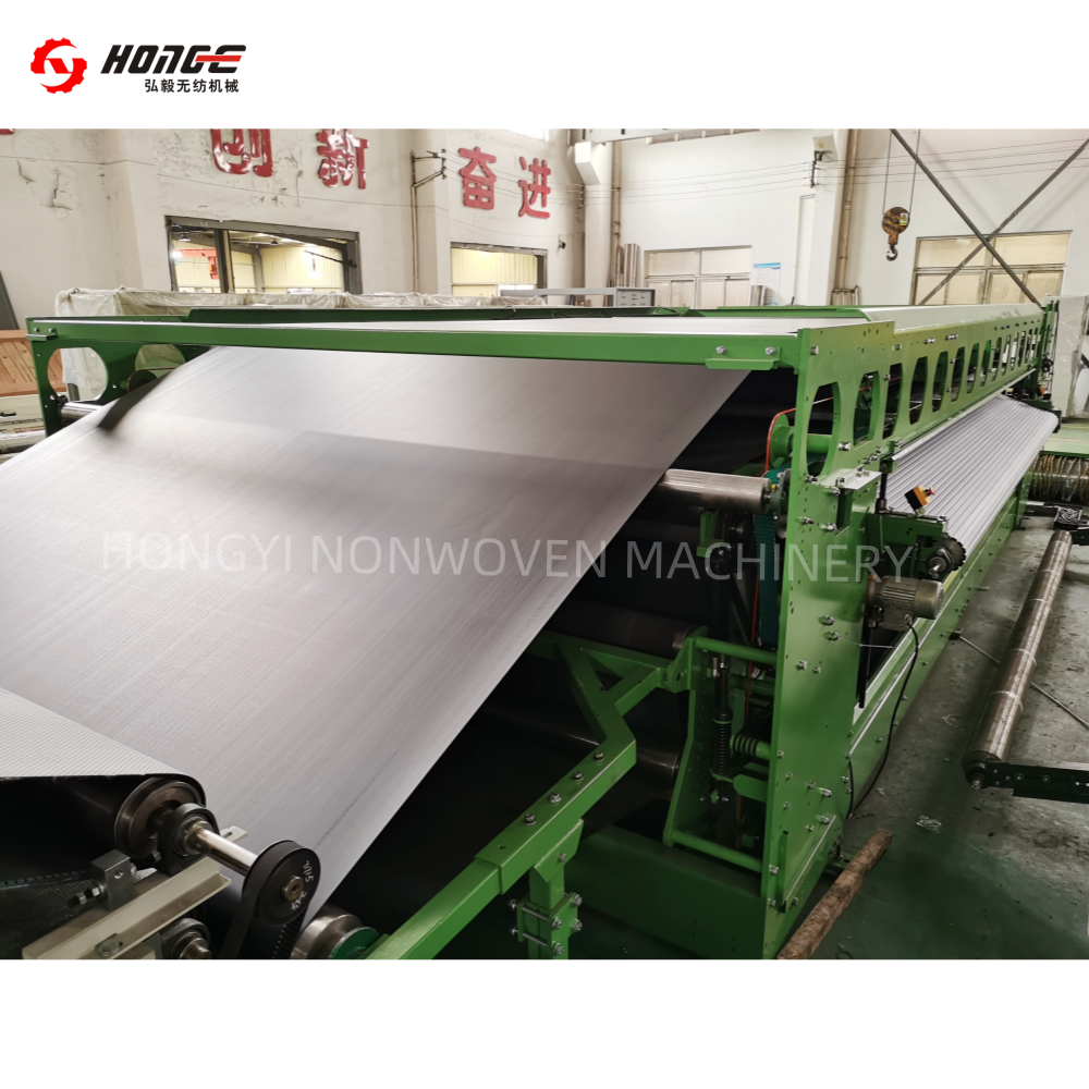 380V 50HZ Cross Lapping Machine For PP Nonwoven Fabric Production