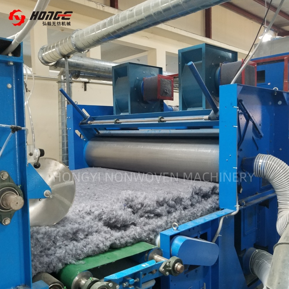 HYQL 2.6m Working Width Nonwoven Airlaid Machine For Making Carpet