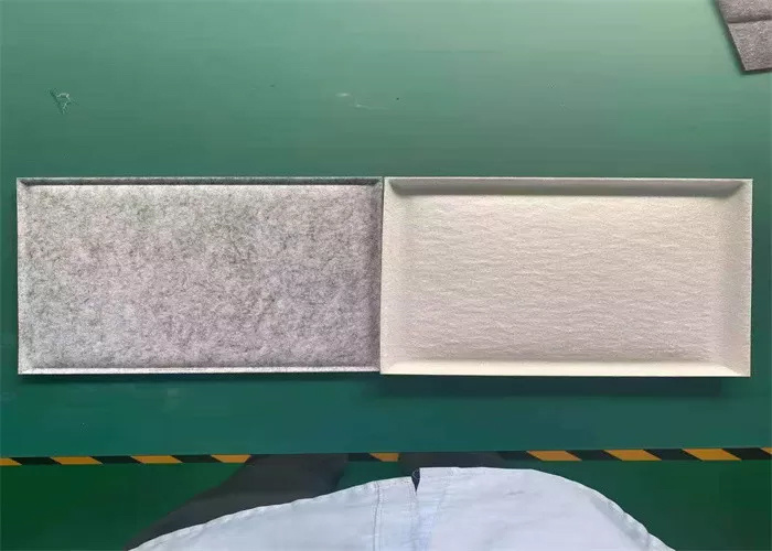 600x1200mm PET Acoustic Panels , Decorative Acoustic Wall Panels