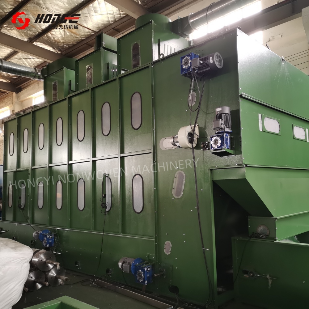 Polyester Fiber Wool Cotton Textile Fiber Mixer, Big Chamber Blending Machine