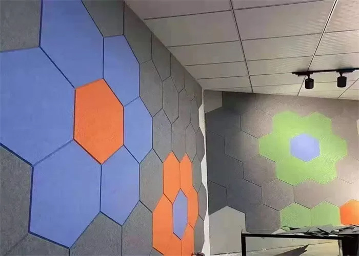 High Density 24mm Polyester Fiber Acoustic Board