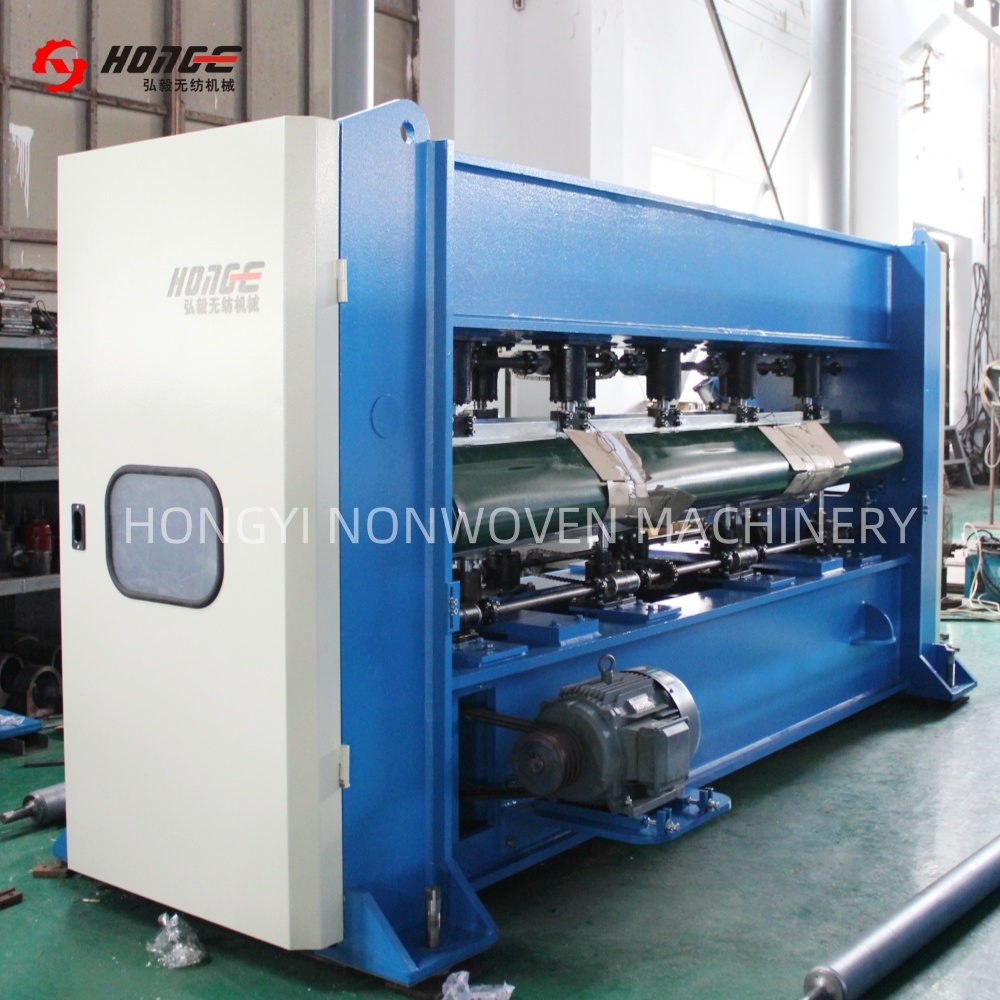 1300rpm High Speed Nonwoven Needle Punching Machine Geotextile Production Line