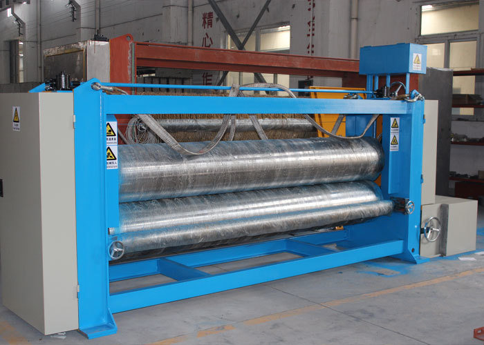 Roll To Roll Fabric Calender Machine , Two Roll Calender Machine