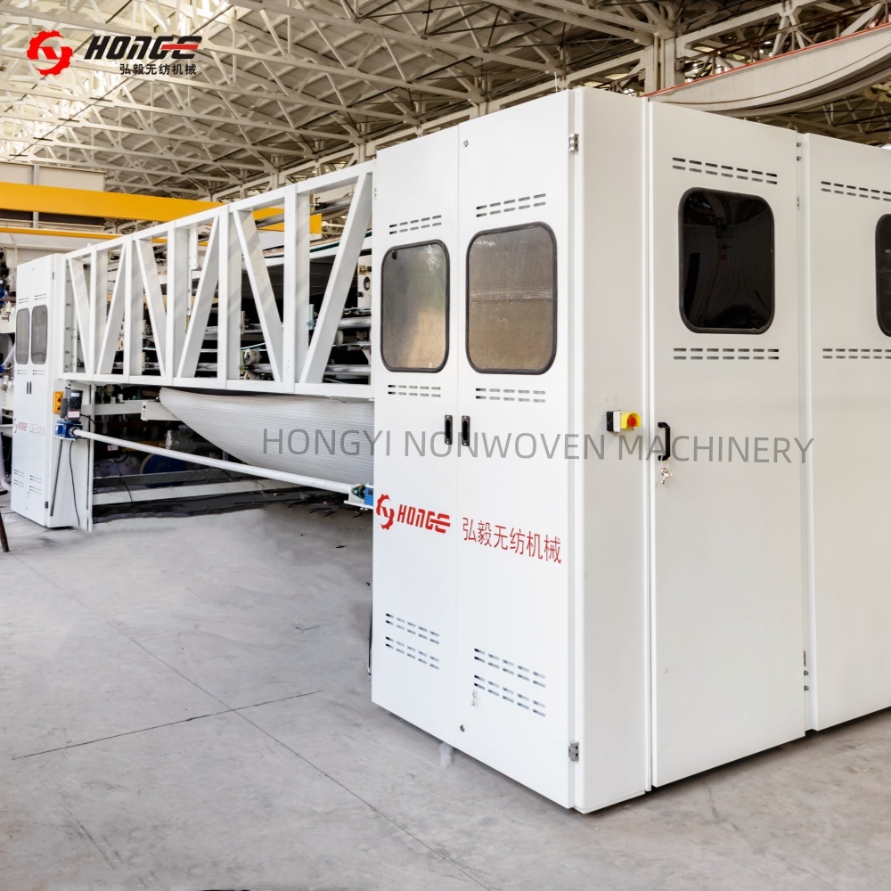 Nowoven Equipment High Speed Clamp-on Cross Lapper Machine  HONGE  HYPW-270*300