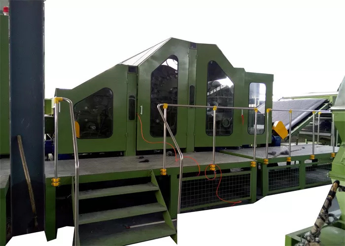 2500mm Nonwoven Converting Machinery Carding Equipment for carpet and geotextile