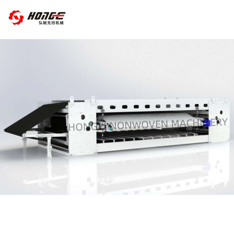 HONGYI 100m/Min Nonwoven Cross Lapper Machine Double Belt Nonwoven