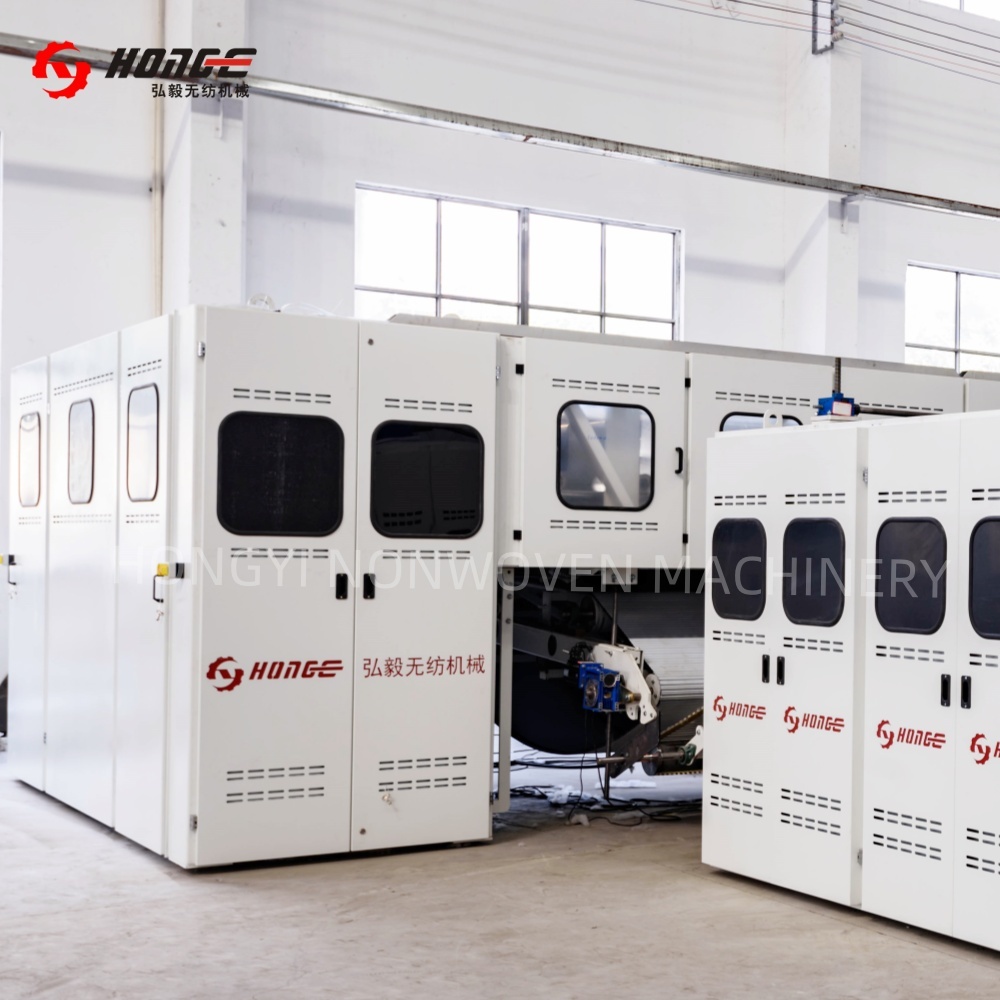 300KG/H Cross Lapper Machine For Making Comforter Wadding Rolls
