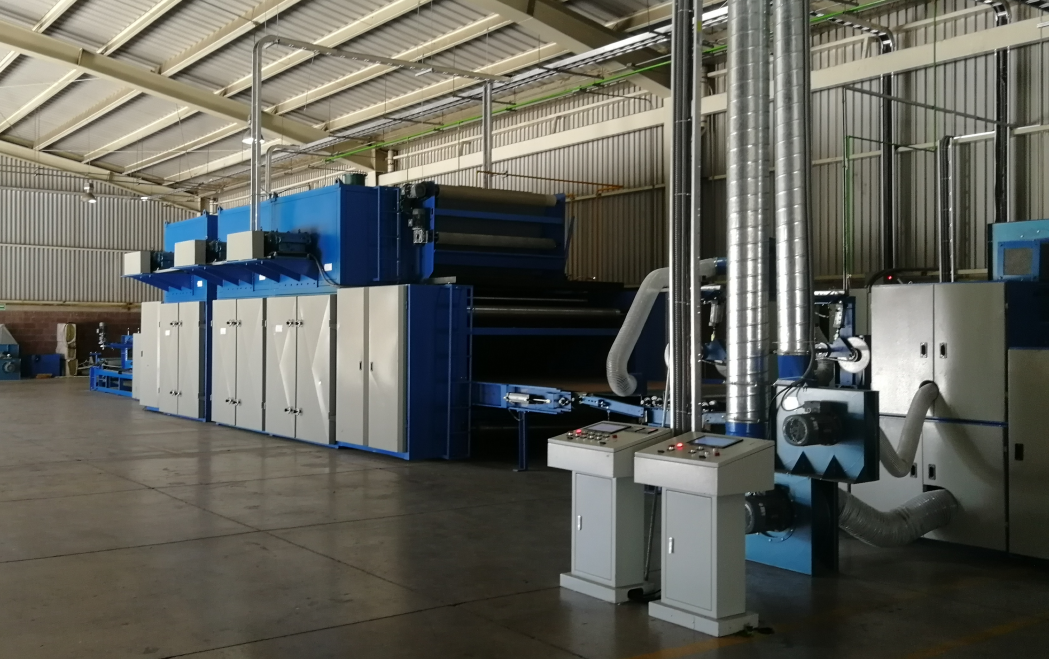 300kg/H Thermal Bonding Machine Non Woven Fabric Production Line