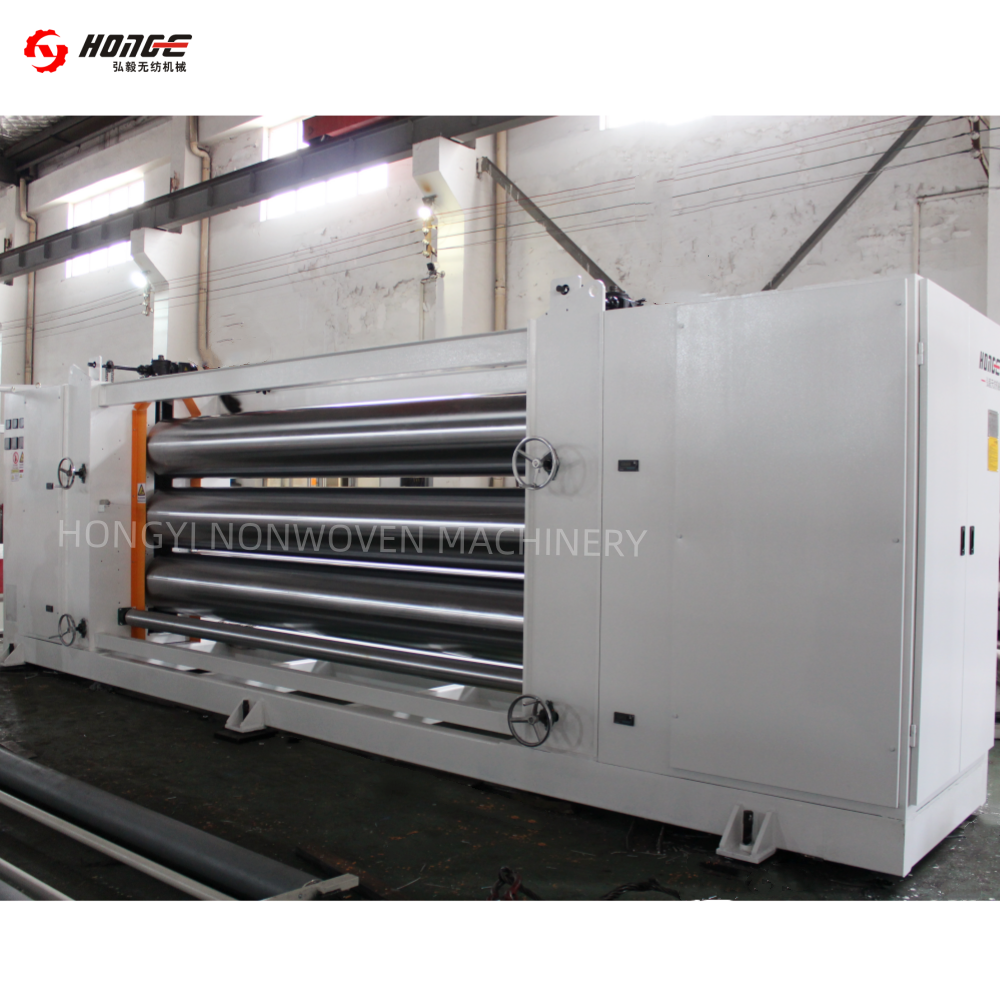 2 Roll 1.7m Fabric Calender Machine Multi Function