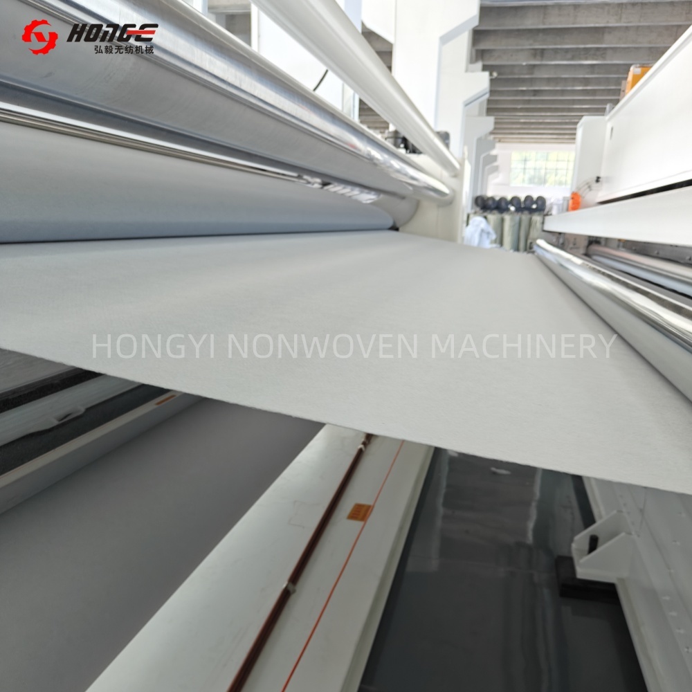 HONGE NONWOVEN MACHINE IRONING MACHINE THREE-ROLL STRUCTURE 3.2 M WORKING WIDTH