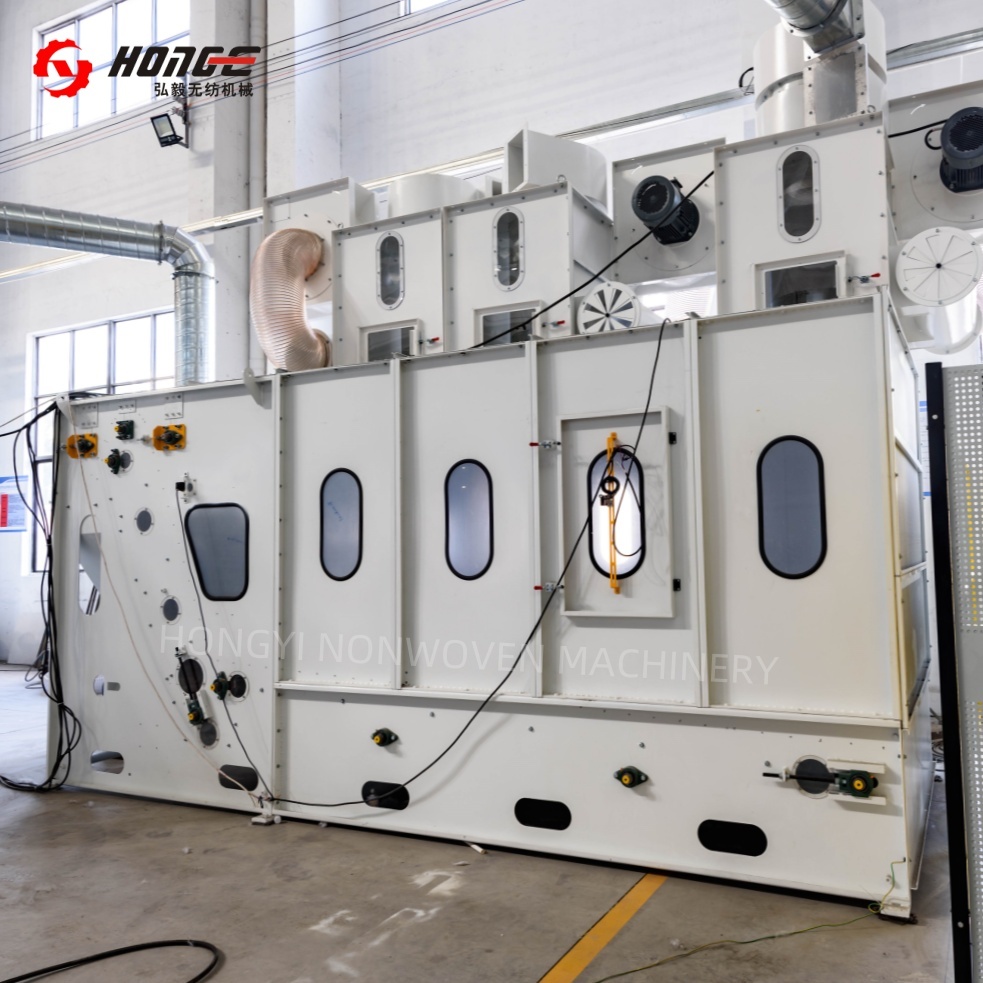 300kg/H Fiber Mixing Machine For Polyester Wool Cotton