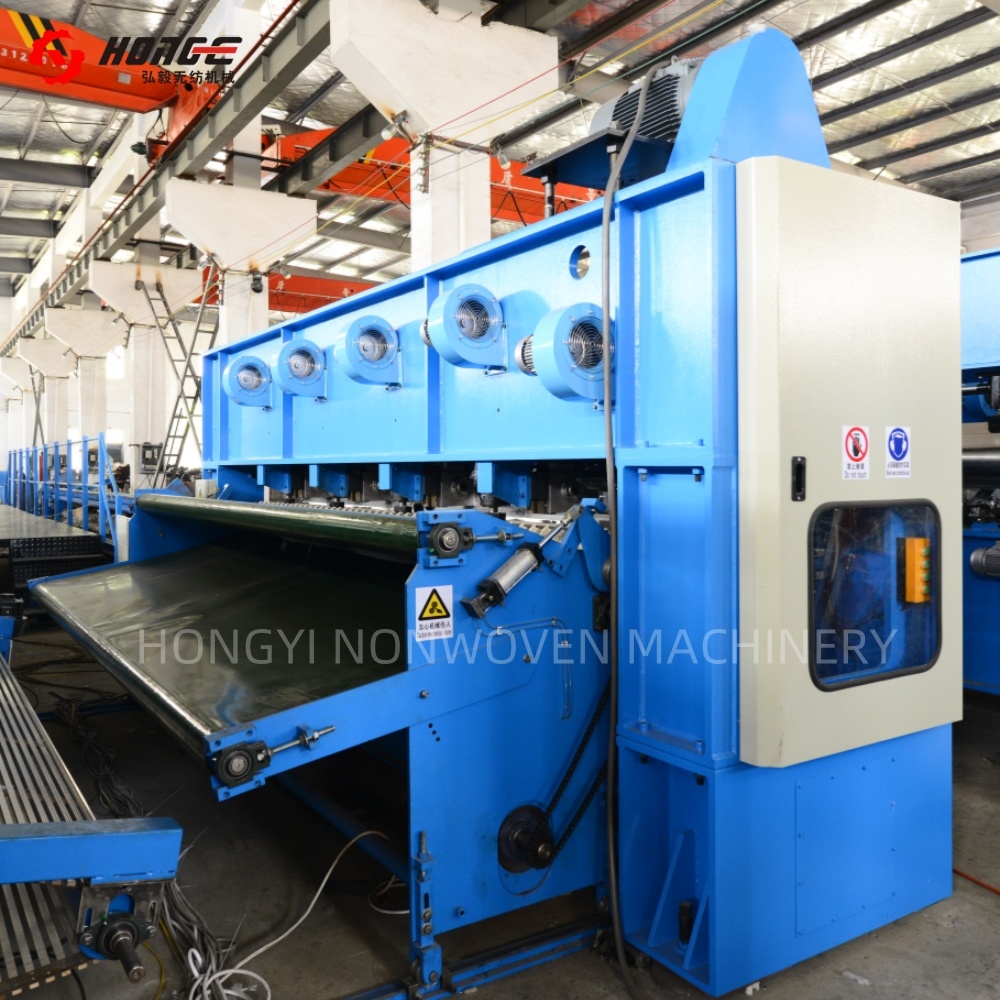 NONWOVEN HIGH SPEED  NEEDLE PUNCHING FELT MACHINE TANDEM STRUCTURE  HONGE 2024 NEW TYPE HYGZ-240