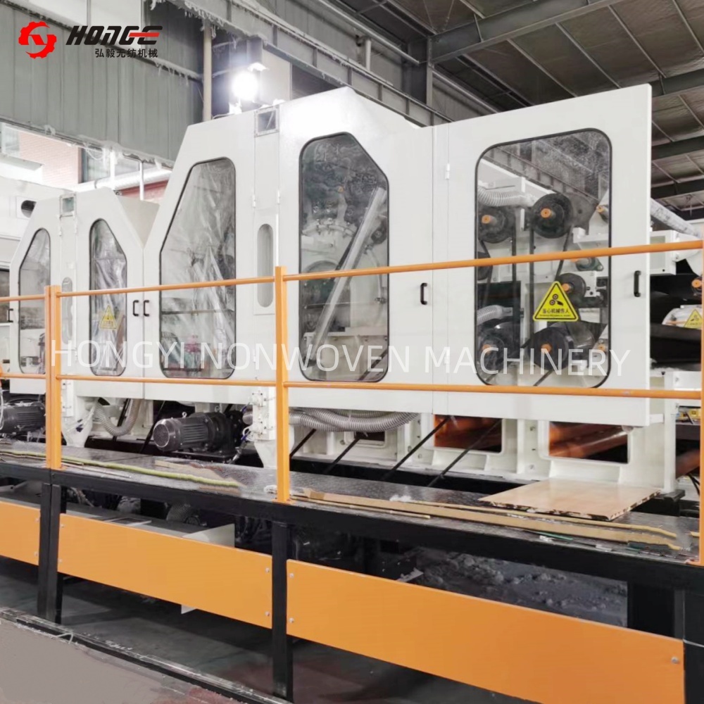 Double Doffer Textile Carding Machine for Nonwoven Fabric Production Line