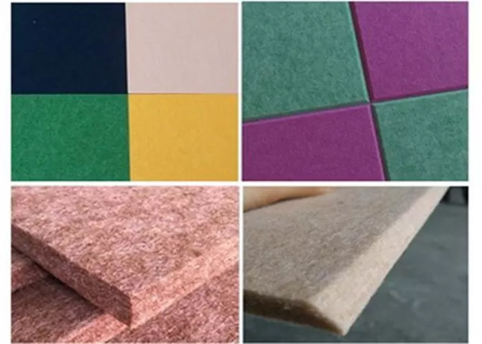 9mm 12mm Polyester Fiber Acoustic Board