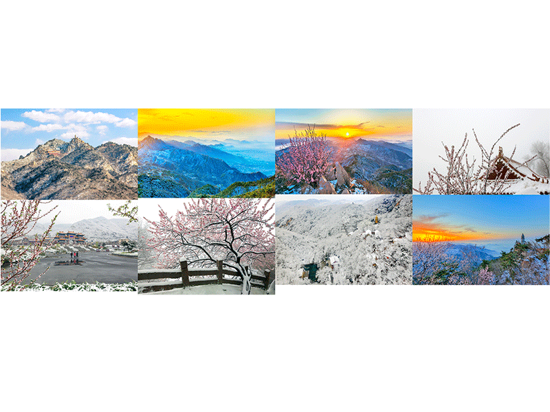 《盘山四月雪》（组照）赵立