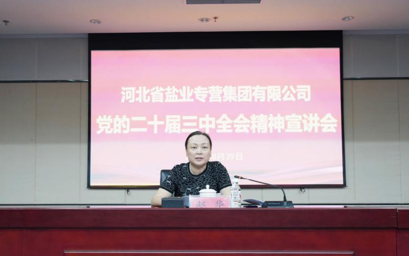 776net必赢公司党委召开党的二十届三中全会精神宣讲会 776net必赢公司党委召开党的二十届三中全会精神宣讲会