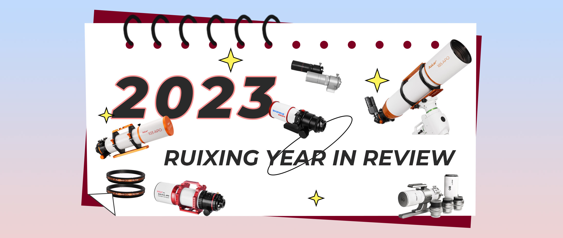 2023 Sharpstar Optics Year in Review:What we launched this year?