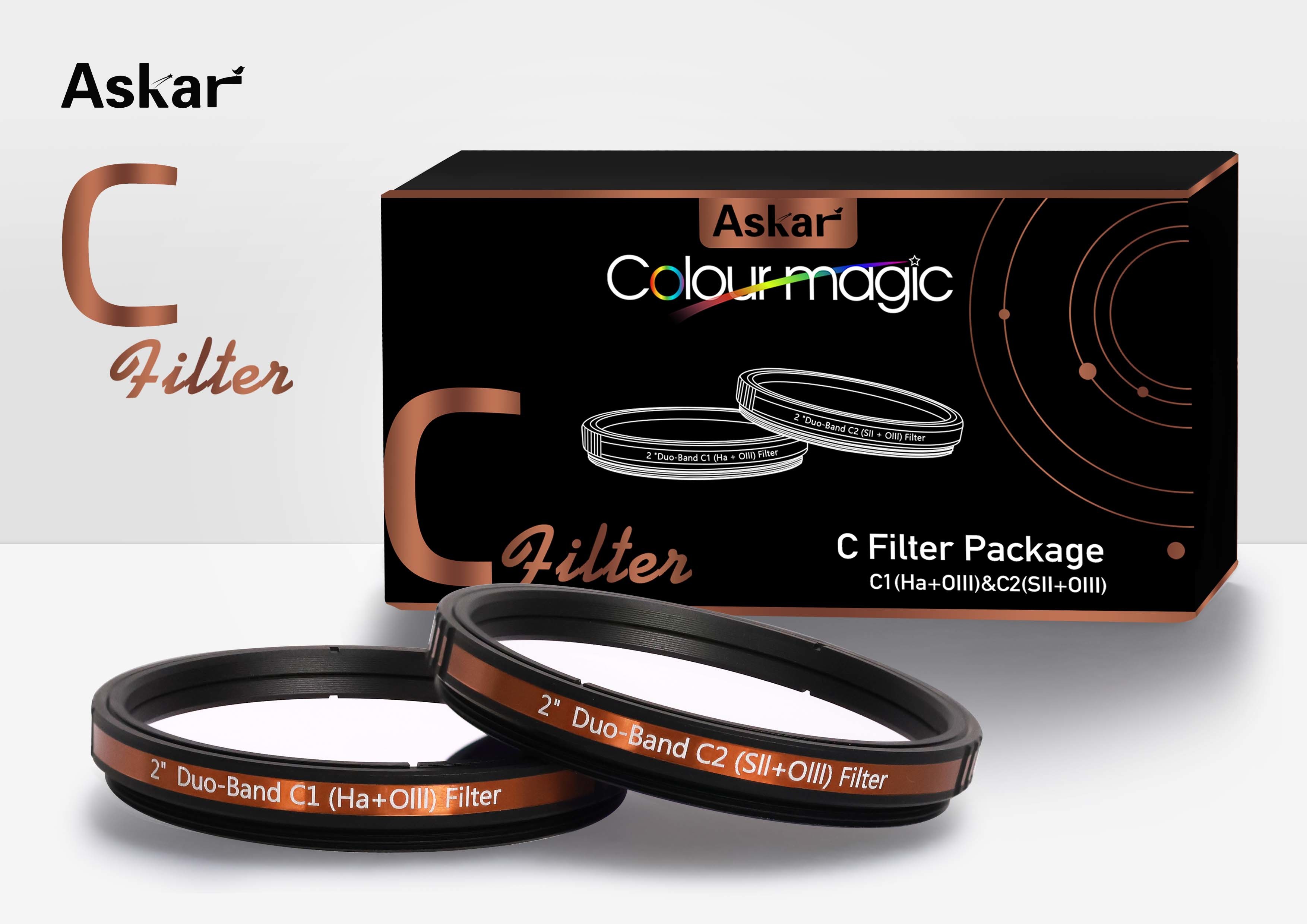 New review on C filter added to the site —— Hubble Palette ON THE CHEAP! ULTRA BUDGET Dual-Band Narrowband Filters - Full Review ASKAR C1 & C2