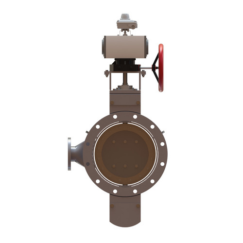 Two way flue gas valve