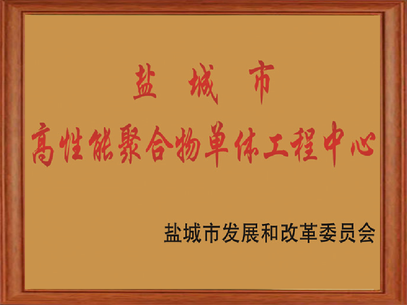 鹽城市高性能聚合物單體工程中心