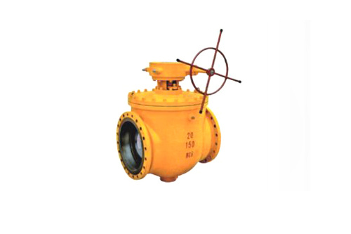 Top mounted ball valve