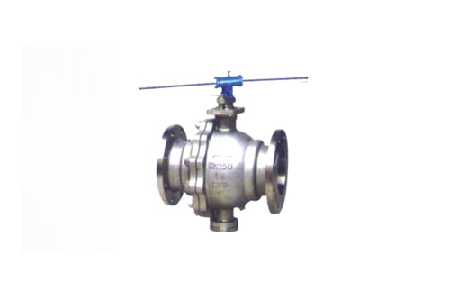 Metal hard seal fixed ball valve