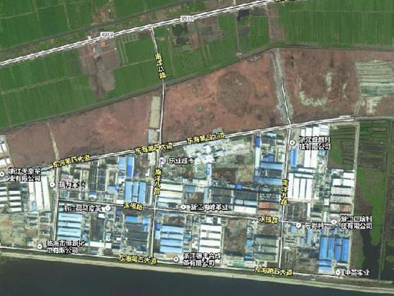 温台沿海产业带临海东部区块南洋八路工程