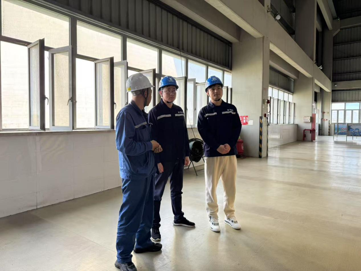 泰能電力組織辦公室人員赴蚌埠電廠(chǎng)開(kāi)展實(shí)地學(xué)習(xí)