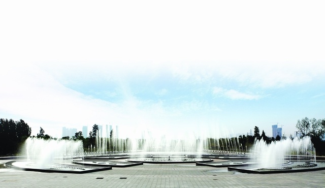 武汉国际博览中心配套景观水系工程