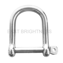 S0163 D Shackle Captive Pin Wide Shape