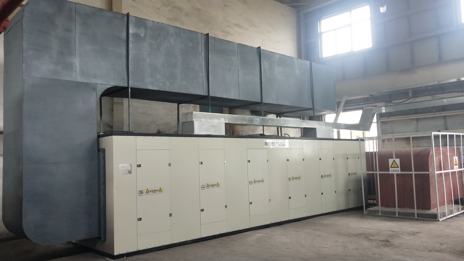 High voltage and high-power air heater