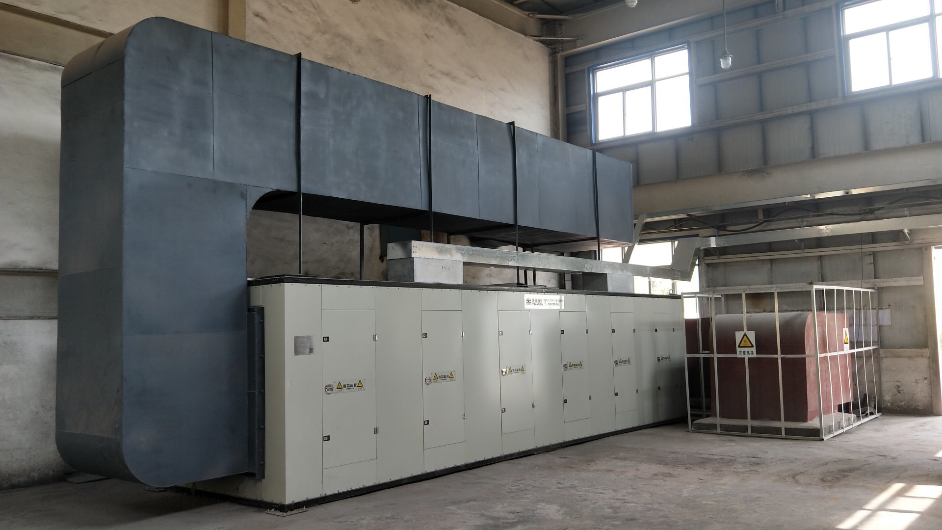 High voltage and high-power air heater
