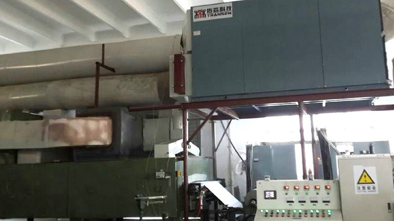 Taizhou Zhongsheng Wallpaper PVC&Non woven Paper Natural Gas Direct Combustion Heating Coating Line 20000 m3 Taizhou Zhongsheng Wallpaper PVC&Non woven Paper Natural Gas Direct Combustion Heating Coating Line 20000 m3