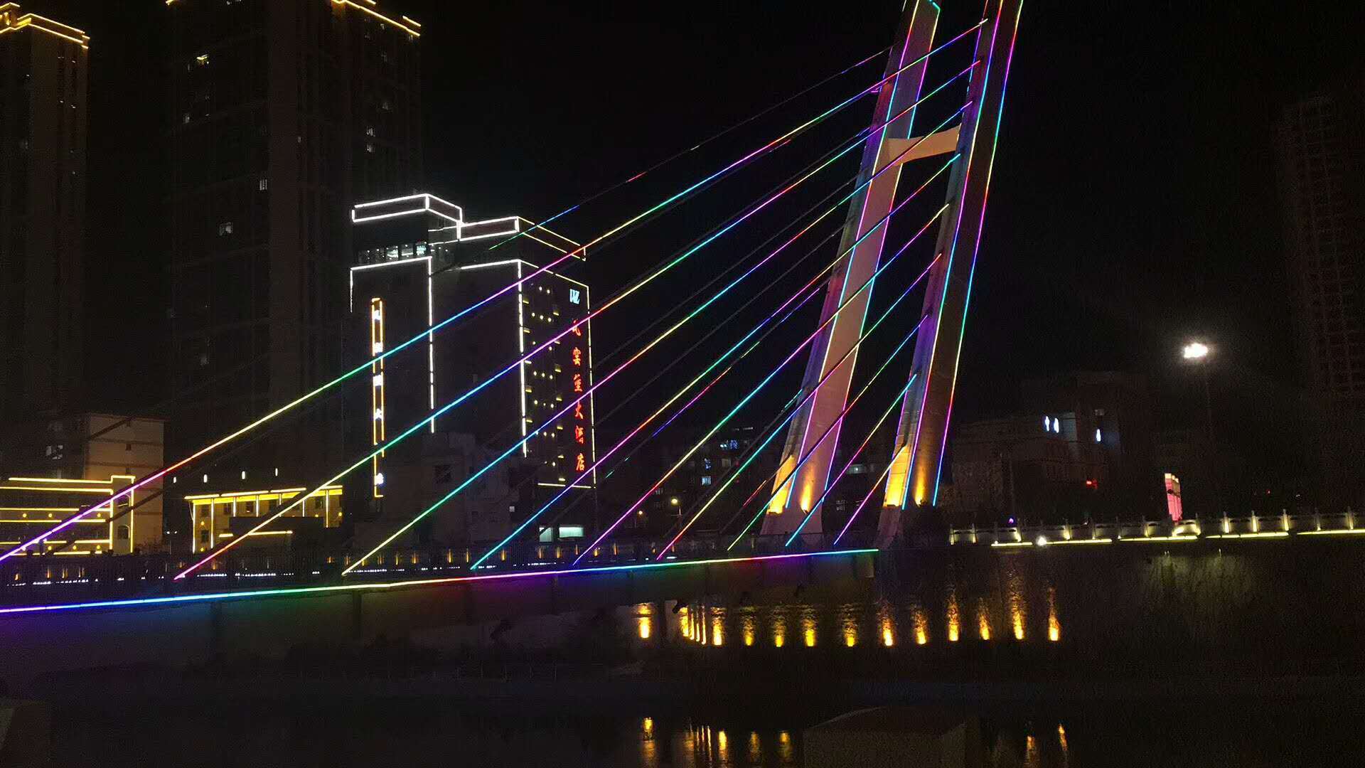 Shaanxi-Yan'an Zichang County Suspension Bridge