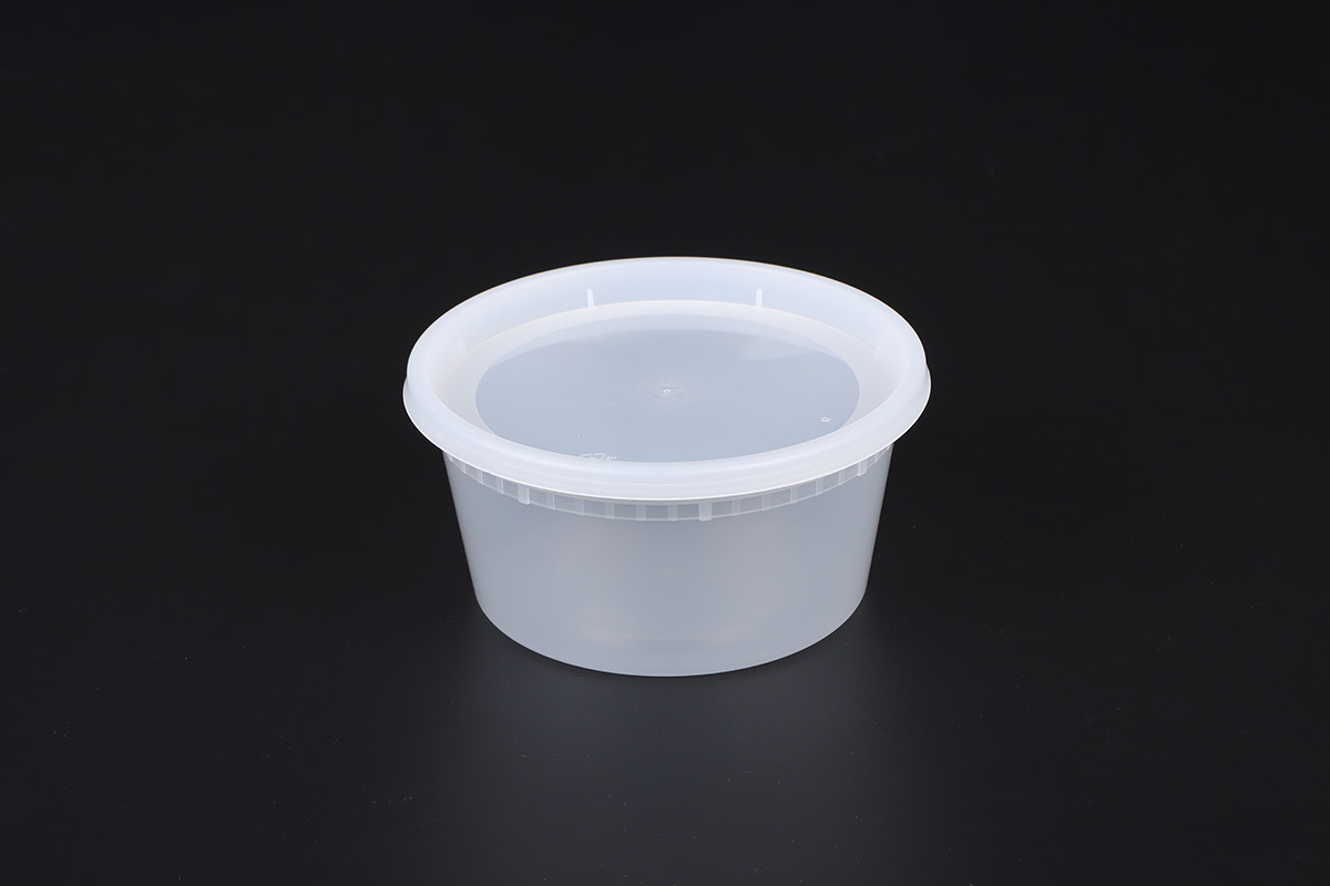 8oz 12oz 16oz 24oz 32oz togo container Leakproof round disposable food container soup deli container