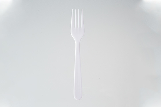China Supplier Wholesale Dinner Disposable Plastic Long Handle Fork